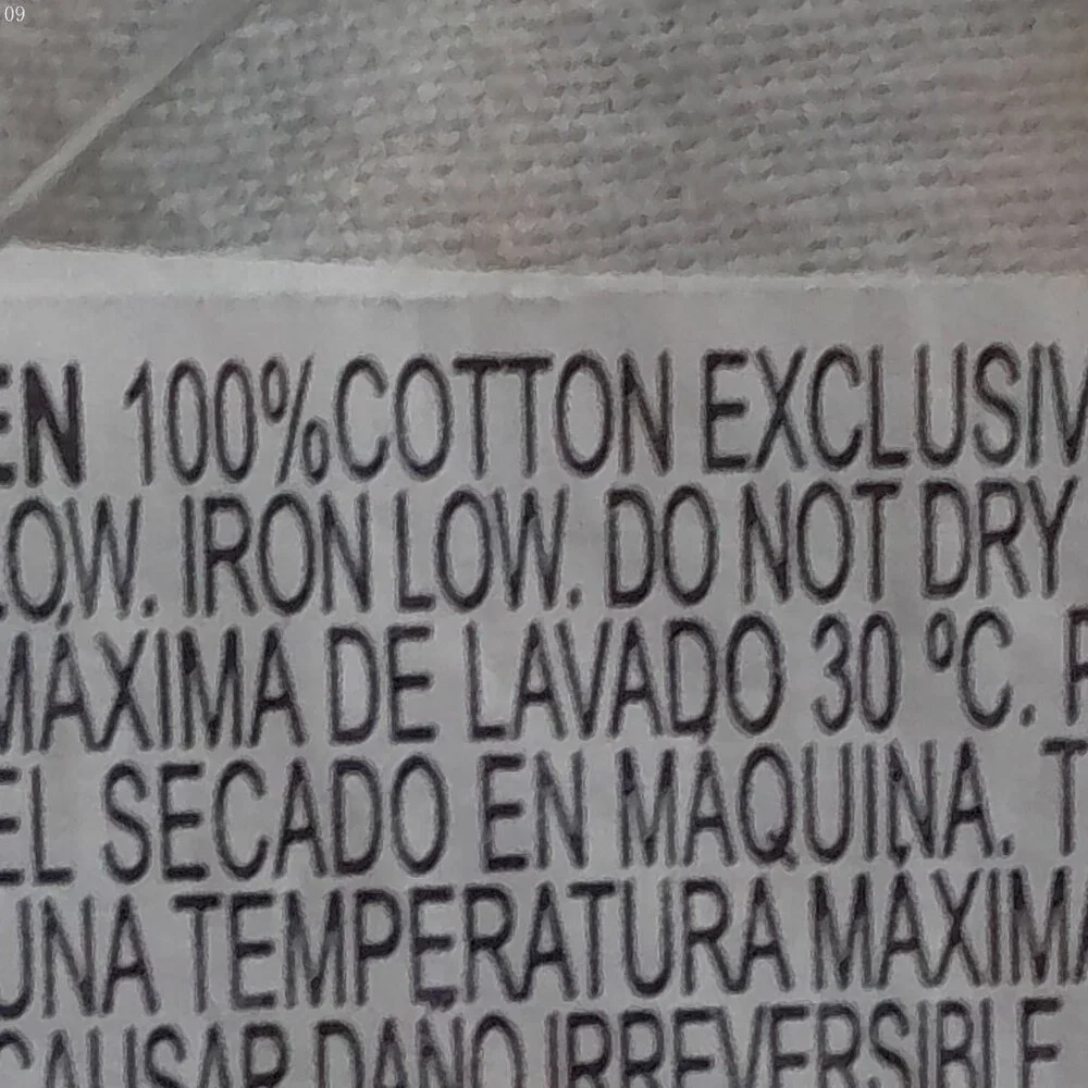 FOREVER 21+ Button & Zip Elastic Waist White w/Light Blue Swirl Design Pants 1XL - Picture 8 of 13